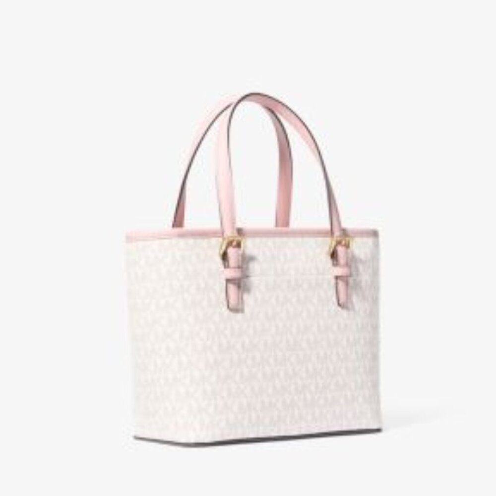 NWOT Michael Kors Jet Set Travel Extra-Small Logo Top-Zip Tote Bag - Picture 13 of 14